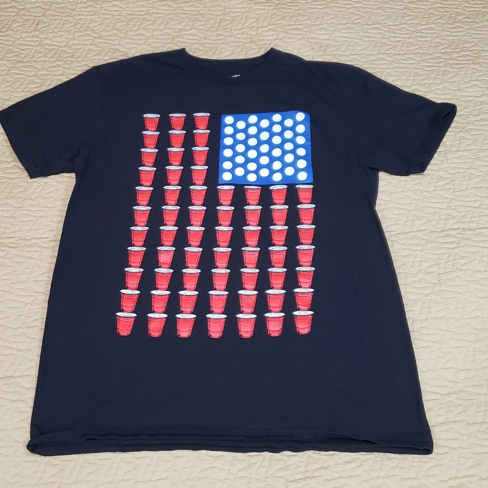 Beer Pong T shirt size L - Picture 2 of 4